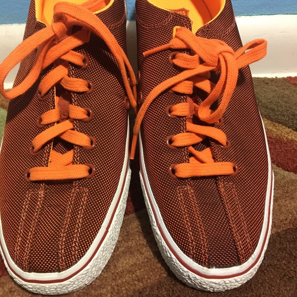 K-Swiss Red and Orange Unisex Skater Shoe main image 6